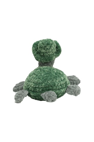 E38 El İşçiliği Peluş Kaplumbağa 15 Cm - 6257 Karışık Çok Renkli