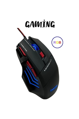 Snrelk Rgb Işıklı Gaming Mouse 8001600/2400/3200 Dpi Oyuncu Mouse 001