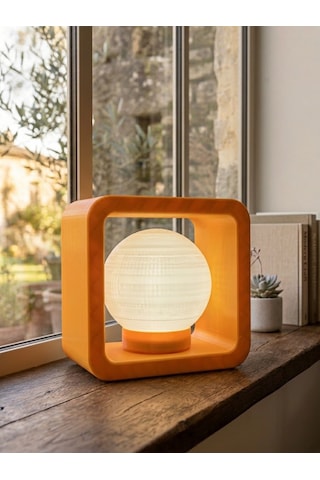 Ebg3d Dokulu Modern Dekoratif Lamba Turuncu Ebg3d Dokulu Modern Dekoratif Lamba Turuncu