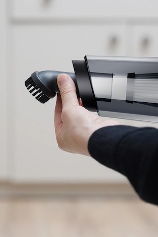 Umie Els24 Emiş Kablosuz Şarjlı Taşınabilir Type-c Ev Ve Araç El Süpürgesi 6000pa Siyah 50w 400 Mah