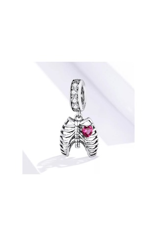 Bamoer 925 Ayar Gümüşten Kolye Askılık Charm 184331109 Gri