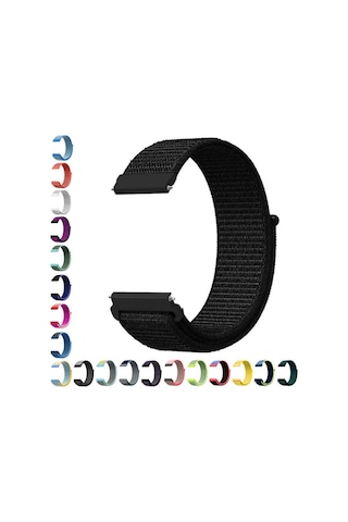 22Mm Gear S3 Watch 4 -Gt2 Gt2E 46Mm Kayış Kordon Lylon Loop (258781746)