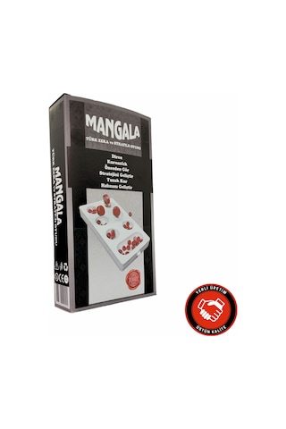 Mangala Türk Zeka Ve Strateji Oyunu - Plastik Kapaklı Mangala