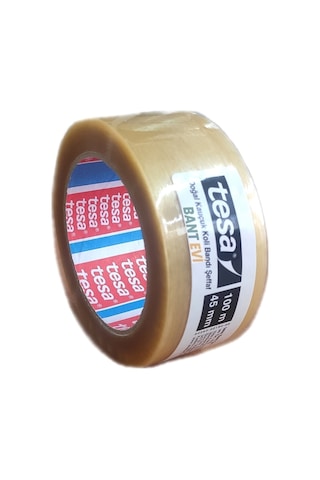 Tesa 4263 Doğal Kauçuk Koli Bandı 6 Adet 45mmx100m Şeffaf