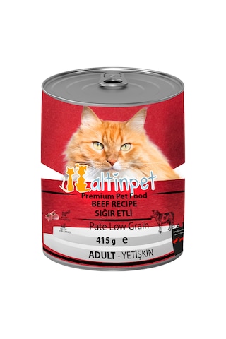Altınpet Sığır Etli Yetişkin Kedi Maması 12 x 415 G