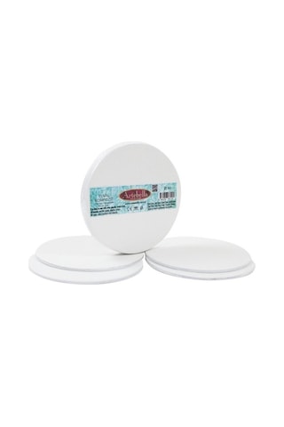 Ktytc4S010 Artebella (Preslenmiş) Tuval Kompozit Yuvarlak 10 Cm 4