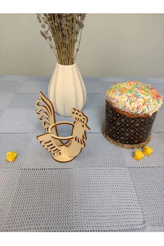 Woodiks Paskalya Yumurtası Standı 152646959 Bej