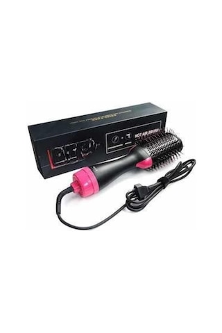 Saç Kurutma Makinesi Saç Düzleştirici Fön Tarak Isı Ayarlı Sıkı Dişli