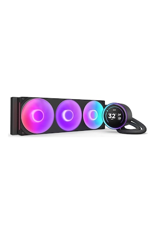 Nzxt Kraken Elite Rgb Ips Lcd Rl-kr36e-b2 360 Mm Siyah İşlemci Sıvı Soğutucu