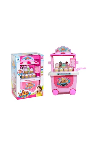 Global Toys Tekerlekli Oyuncak Dondurma Arabası