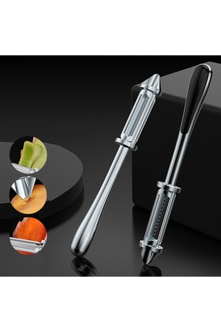 Sones 5'i 1 Arada Çok İşlevli Paslanmaz Çelik Meyve Soyma Bıçağı