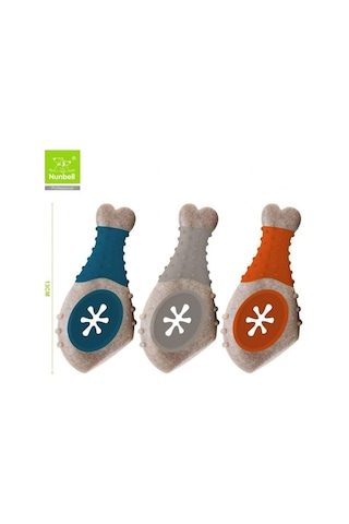 Nunbell Kuvvetli Çiğneyen Köpekler İçin Aromalı Sert But 13 Cm