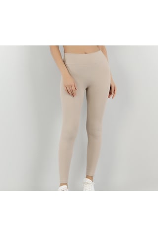 Kota Kadın Toparlayıcı Fitilli Yüksek Bel Kumaş Tayt 4117 001