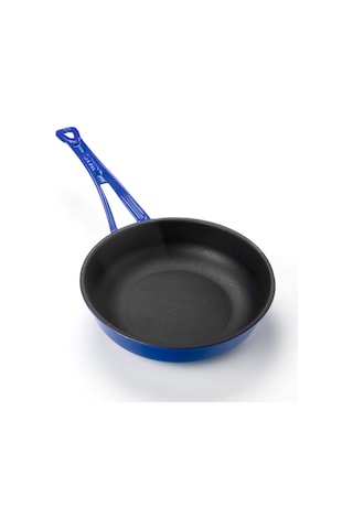 Lava Metal Döküm Kızartma Tavası, Metal Saplı, 24 Cm, Mavi Sku: Smg8690010187451 Açık Gri