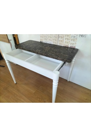 110 X 45 Katlanır Mutfak Masası Mermerdesen