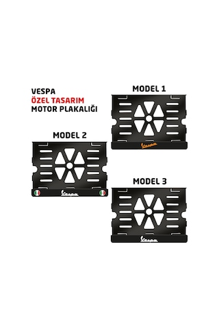 Plakalıkhane Vespa Plakalık