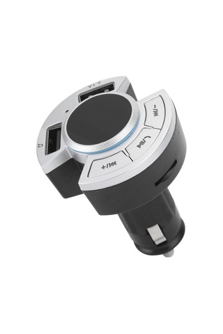 Geeroyoo Araç Bluetooth 5.0 Çalar Fm Transmitter - 128gb Usb/tf Destekli, 2.1a Şarj, Dijital Ekran, Çağrı Bildirimi