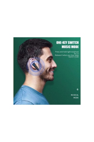 Bay Bluetooth 5.0 Kulak İçi Oyuncu Kulaklığı, Mikrofon Ve Rgb Aydınlatmalı Siyah Tasarım Najmaddin