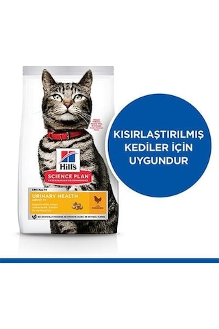 Hill's Scıence Plan Üriner Sistemi Destekleyen Tavuklu Yetişkin Kedi Maması 1,5kg