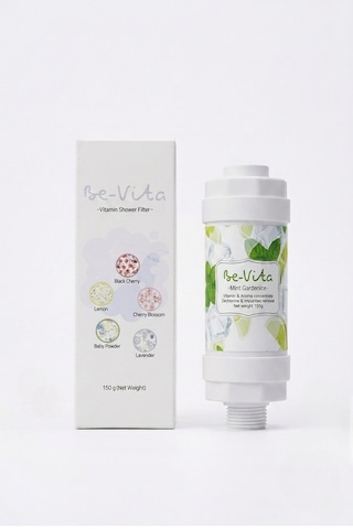 Mint Garden İce C Vitaminli Aromatik Duş Filtresi - Saç Dökülme Karşıtı, Cilt Besleyici Klor Ve Kireç Arıtıcı Duş Filtresi 150gr Saydam