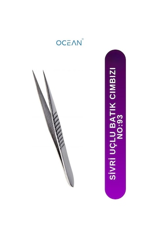 Ocean Solingen Cımbız Metal Çok İnce Uçlu Asu-93
