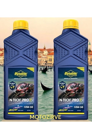 Putoline Sport 4r 10w-50 N-tech Yarı Sentetik Yağ 1 Lt 2 Adet