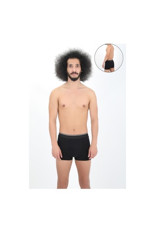 Cennetoğlu Erkek Likralı Pamuklu Boxer Özel Hijyenik Ambalajlı 5'li Paket Karışık3 Karışık3