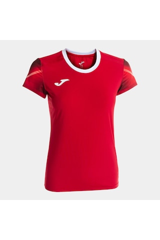 Joma Elite Xı Kadın Tişört-8143 Kırmızı, Beyaz Kırmızı - Beyaz