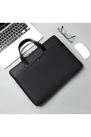 Yystore 15,6 İnç Dizüstü Bilgisayar Çantası Erkekler İşletme Basit Stil Hes2048
