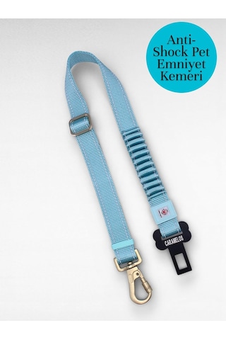 Evcil Hayvan Araç Emniyet Kemeri Köpek Oto Kemeri Araba Oto Aksesuar Kedi Köpek Emniyet Kemeri Su Yeşili-tek Ebat
