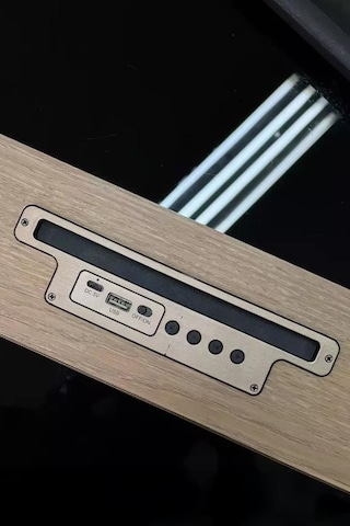 Torima Kts-1738 Ahşap Bluetooth Hoparlör Telefon Standı, Derin Bas, Usb + Tf Kart Girişli, Taşınabilir Ve Şarjlı Speaker