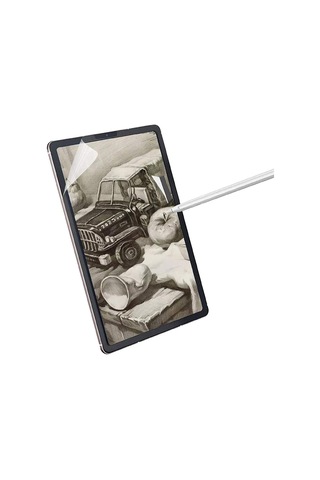 Galaxy Tab S6 Lite 10.4 Uyumlu Mat Ekran Koruyucu Kağıt Hissi Özel Çizim Ekranı Paper Like Cam P610