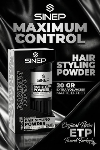 Sinep Toz Wax No:4 Extra Volumizer Gri Silver Ekstra Hacim Verici & Dolgunlaştırıcı 20 Gr