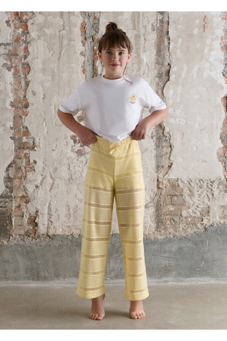 Mayoral Kız Çocuk Örgü Pantolon Sarı