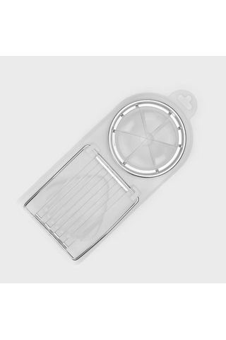 Dolana İki Çeşit Dilimlemesi Olan Yumurta Dilimleyici 437756904 Beyaz