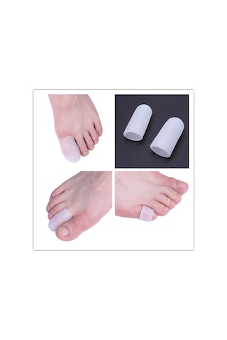 Ayak Serçe Parmak Nasır Koruyucu Silikon Hortum Bunyon Kemik Koruyucu