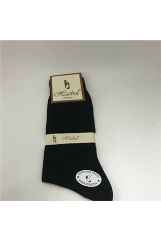 Hasbal Dikişsiz Erkek Çorabı 3 Adet Çok Renkli