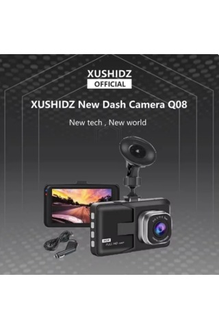 Dash Cam Araç Kamera 1080p Fhd Ve 170 Derecelik Geniş Açılı Lens: Her Şeyi Yakalayın Black