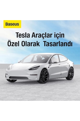 Baseus T-space 6 Parça Tesla Araç Kapı Çizik Önleyici Tampon Koruma Seti- 5775 Siyah