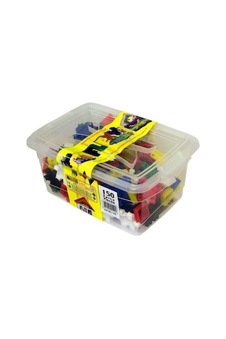Matrax Oyuncak Flexy Tangles Lego 150 Parça Yapım Seti Saklama Kabında