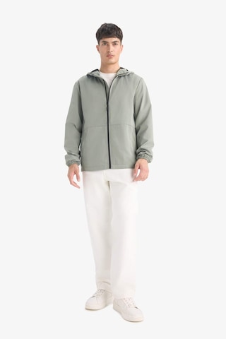 Defacto Su İtici Slim Fit Dar Kesim Kapüşonlu Fermuarlı Mont C5821ax25aukh397 Haki