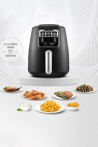 Karaca Air Pro Cook XL 2 in 1 Konuşan Airfryer Fritöz 4 Kişilik