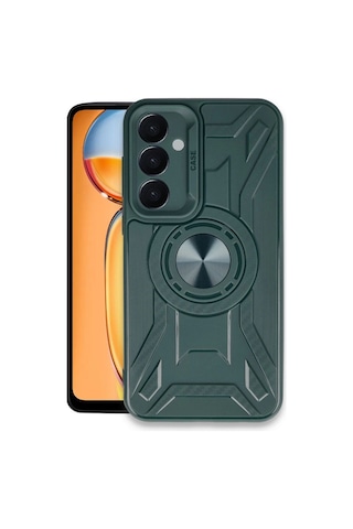 Samsung Galaxy A15 4g Kılıf Lincoln Silikon - Koyu Yeşil