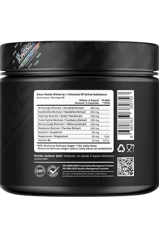 Kingsize Nutrition Wat3r-out 120 Kapsül