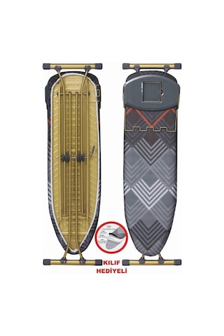 Harbinger MM156 Goldboard Ütü Masası Gold Serisi & Ekstra Kalın Kumaş + Yedek Bez