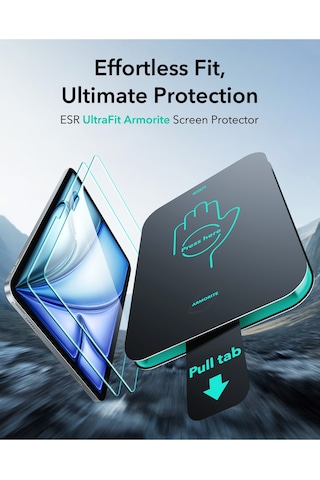 iPad Uyumlu Air 11 M2-m3 2025 Ultrafit Armorite Ekran Koruyucu 2 Adet
