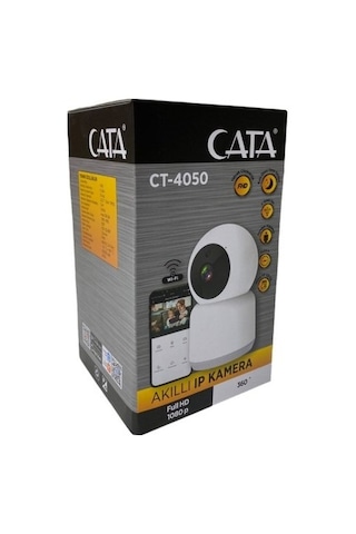 Cata Akıllı Ip Full Hd 1080P 360 Derece Kamera Ct-4050