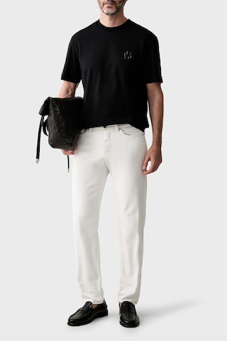 Boss % 100 Pamuk Regular Fit Bisiklet Yaka T Shirt Erkek T Shirt 50565044 001 Siyah