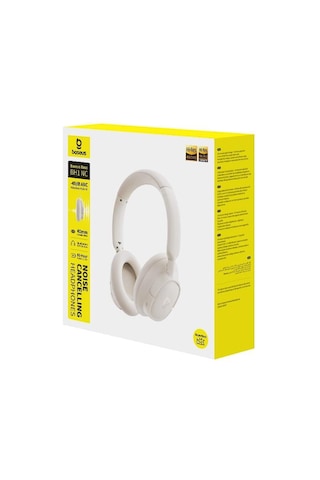 Baseus Bass BH1 Nc Gerçek Zamanlı Uyarlanabilir Hibrit Anc, Bluetooth 6.0 Kulaküstü Kulaklık