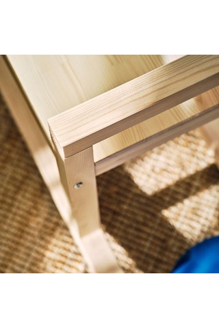 Ikea Ps 2026 Bank, Çam-şeffaf Lake, 127 Cm